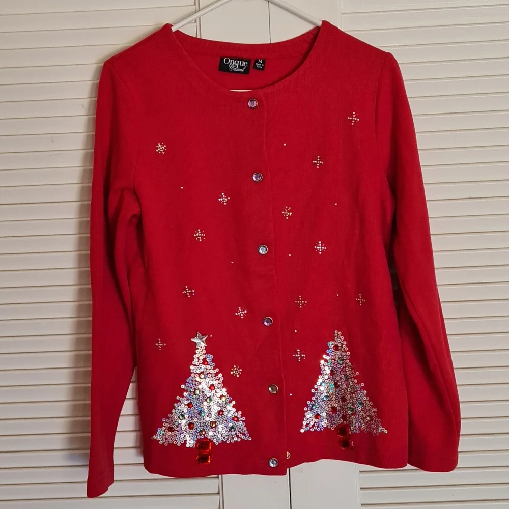 FESTIVE CHRISTMAS SWEATER - Picture 2 of 12